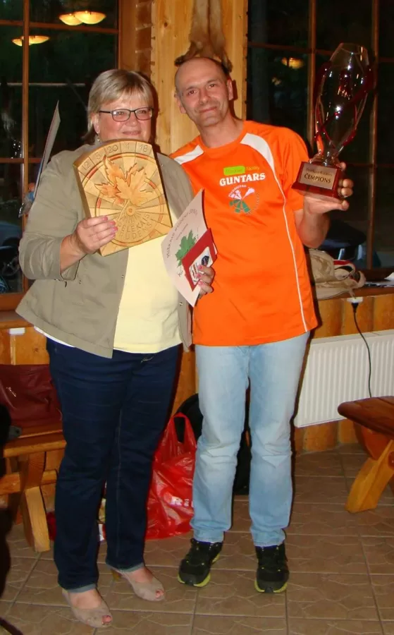 2015./16. sezonas čempioni Marija Ružāne un Guntars Stipins